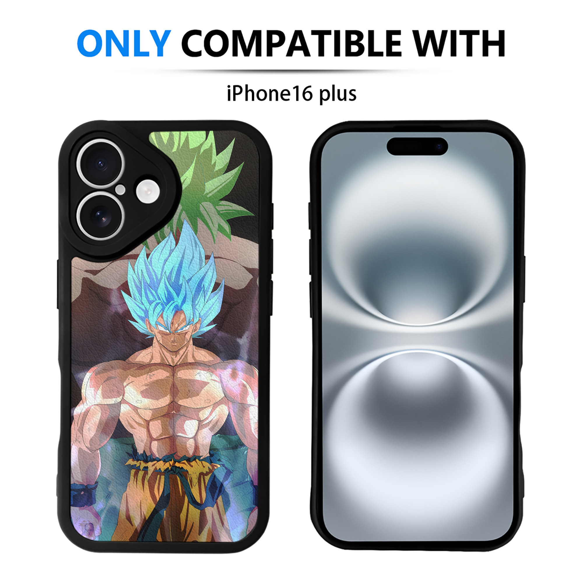（画像用） ドラゴンボール DRAGON BALL 【iPhone 16シリーズ対応】シリコンスマホケース（レザー調） 材質：シリコン